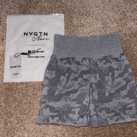 NVGTN Pants - NVGTN grey camo shorts!!